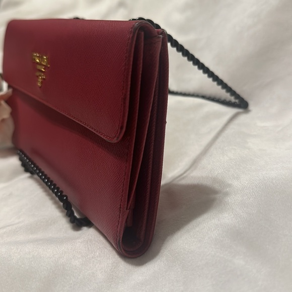Prada saffiano leather long wallet - Picture 4 of 14